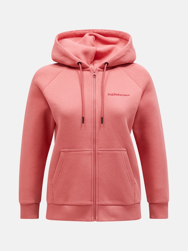 Original Small Logo Zip Hood Women