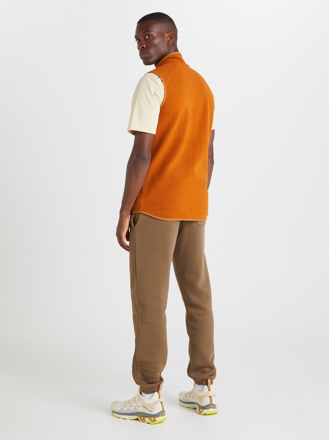 Pile Zip Vest Men