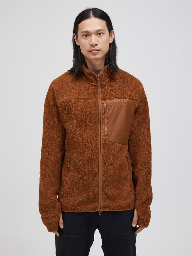Pile Zip Jacket Men