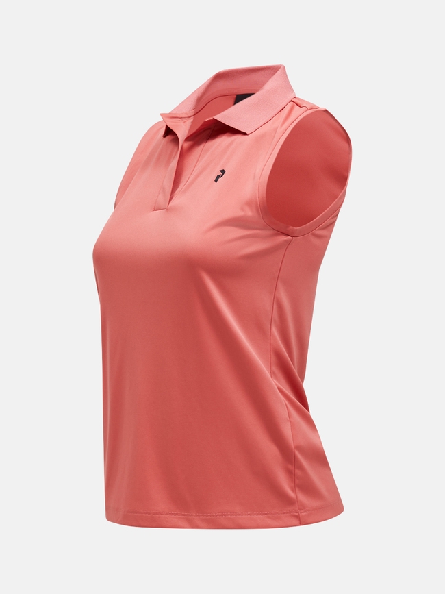 Illusion Sleeveless Polo Women