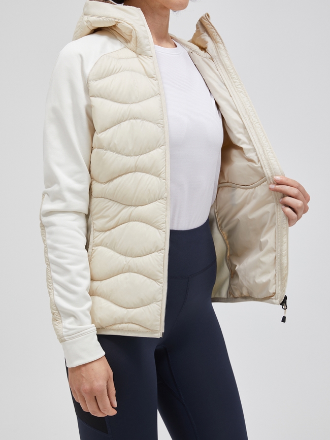 Helium Hybrid Down Hood Jacket Women