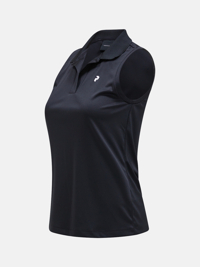Illusion Sleeveless Polo Women