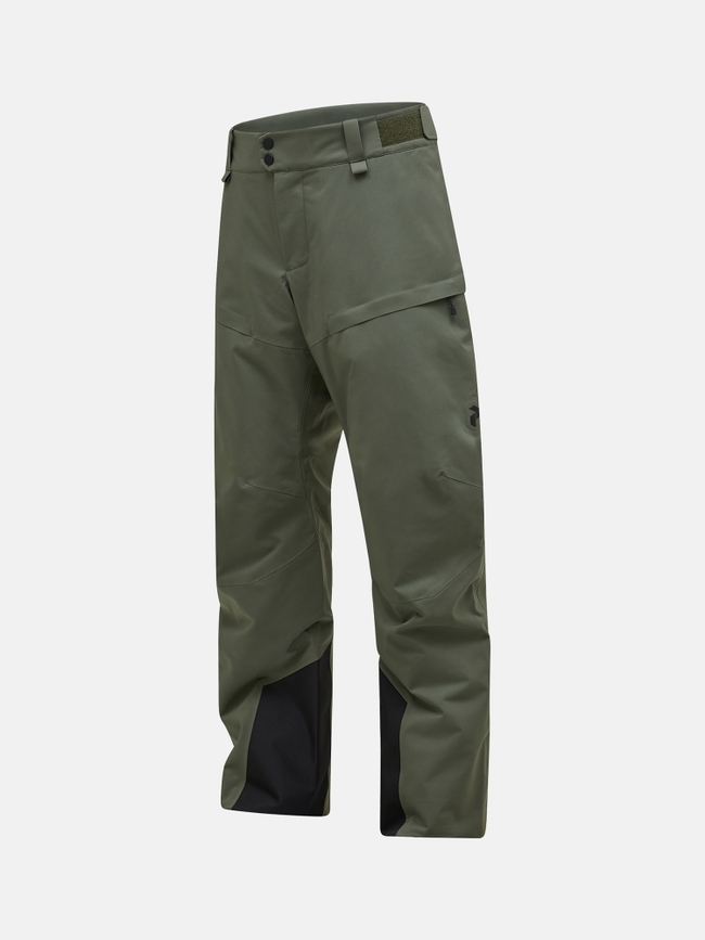 Maroon Insulated 2L Pants Men