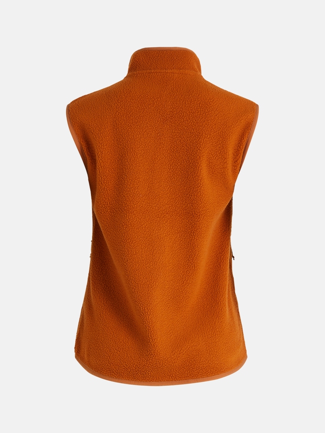Pile Zip Vest Women
