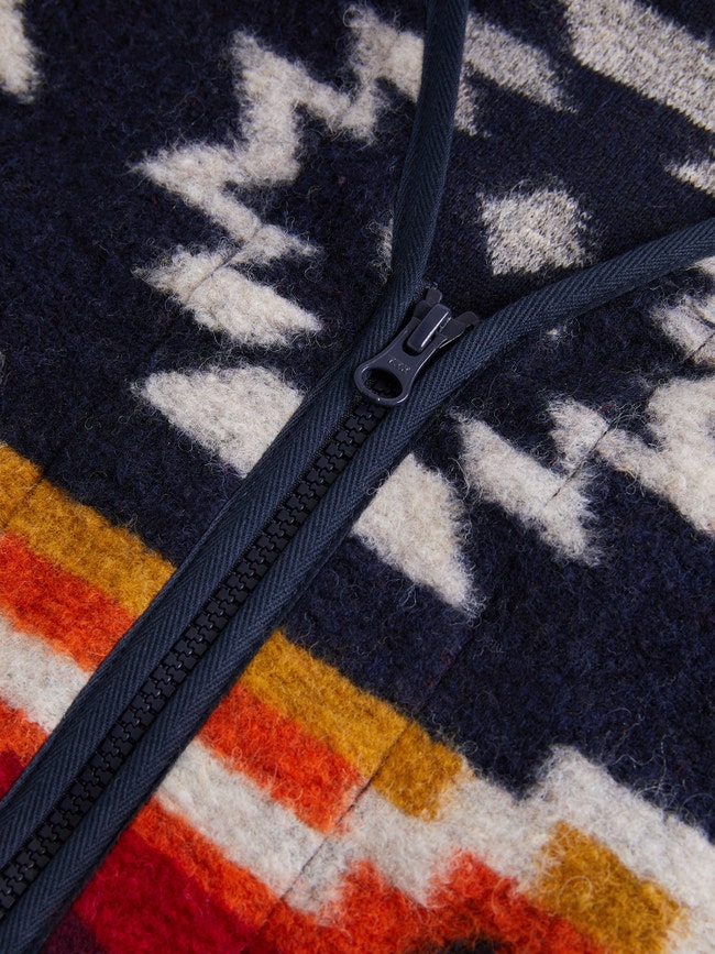 Wool Blend Cardigan Men
