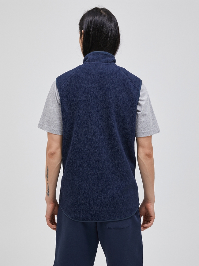 Pile Zip Vest Men