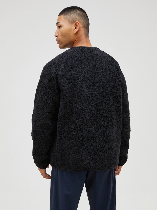 Heavy Pile Oversized Cardigan Men