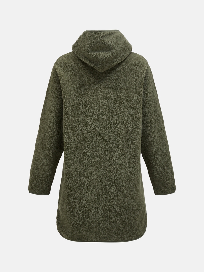Pile Long Zip Women