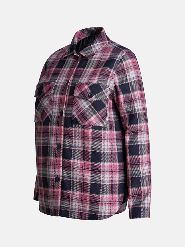 Padded Cotton Overshirt Women