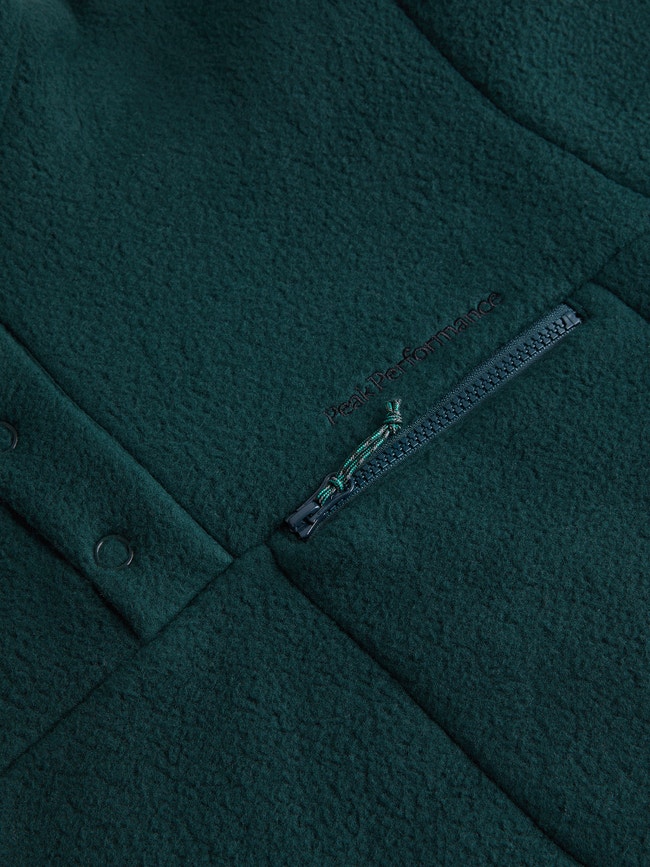 Fleece Snap T-Neck Men