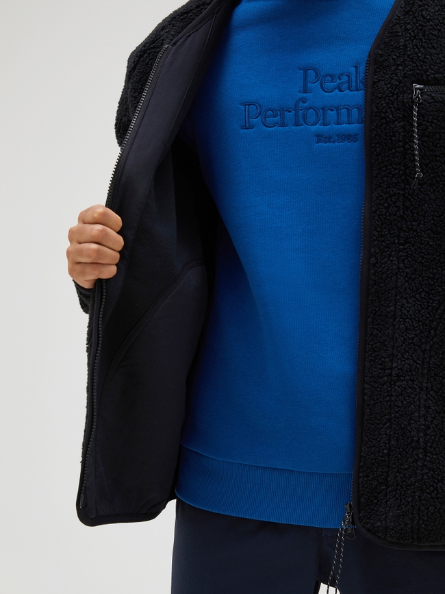 Heavy Pile Oversized Cardigan Men