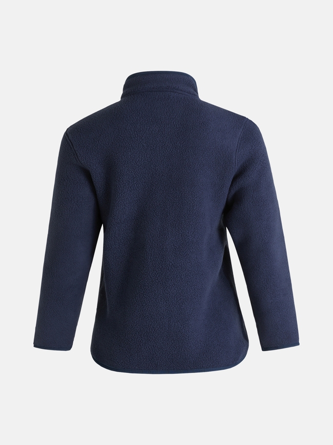 Fleece Snap Cardigan Women