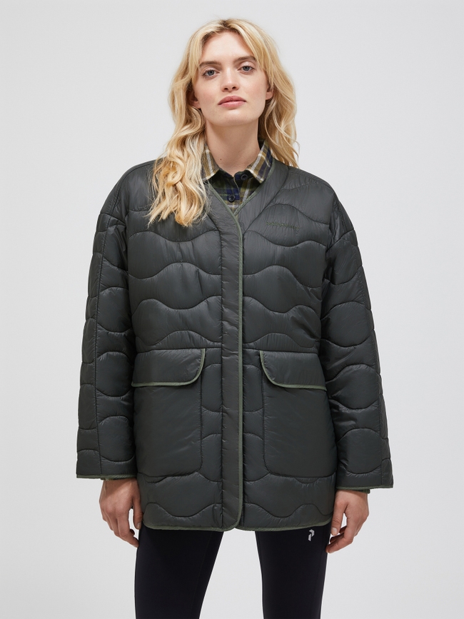 Quilted Oversized Liner Women