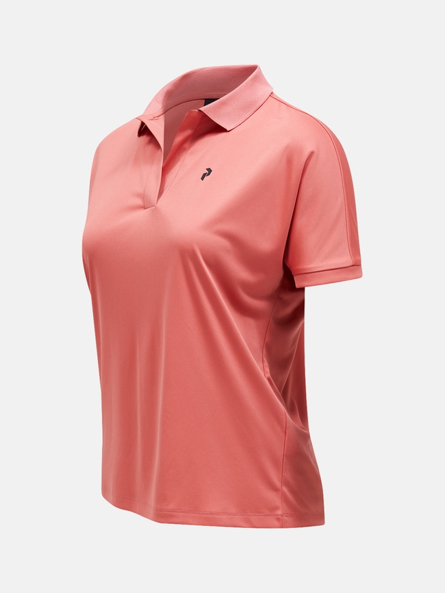 Illusion Short Sleeve Polo Women