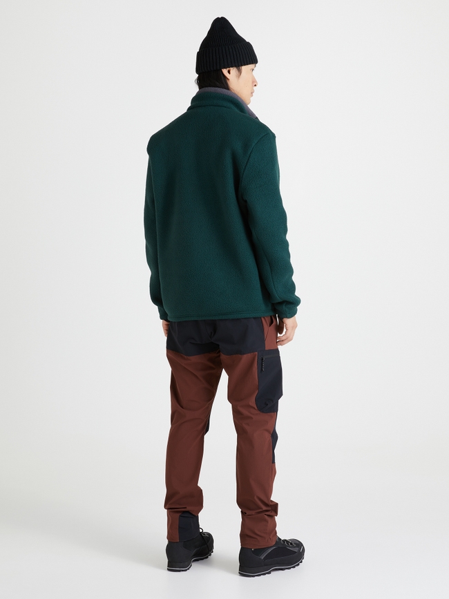Fleece Snap T-Neck Men
