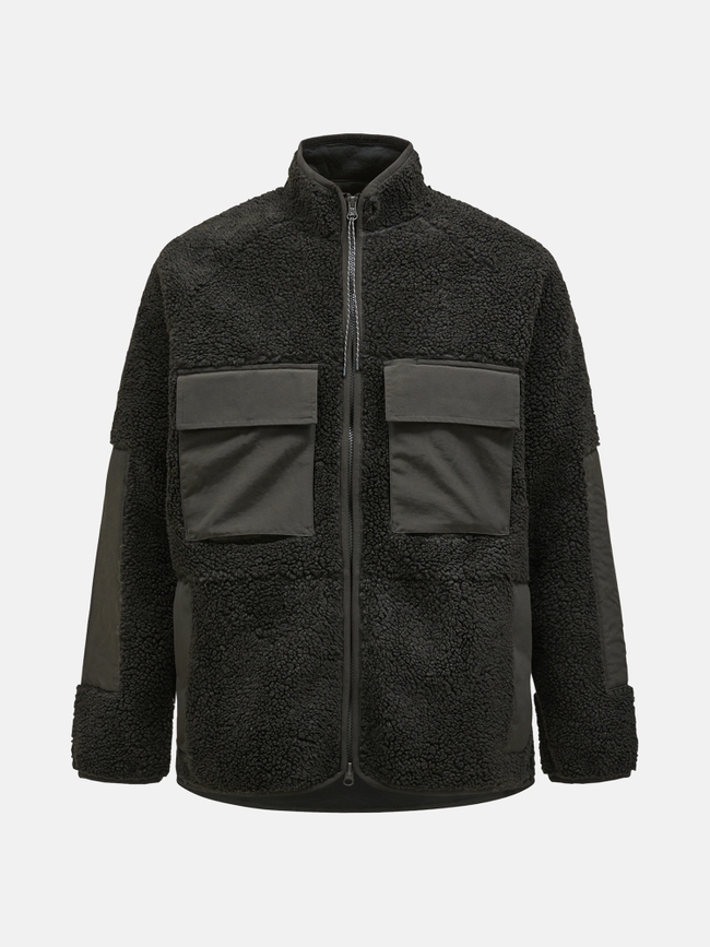 Heavy Pile Oversized Jacket Men
