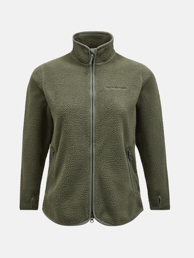 Pile Zip Jacket Women