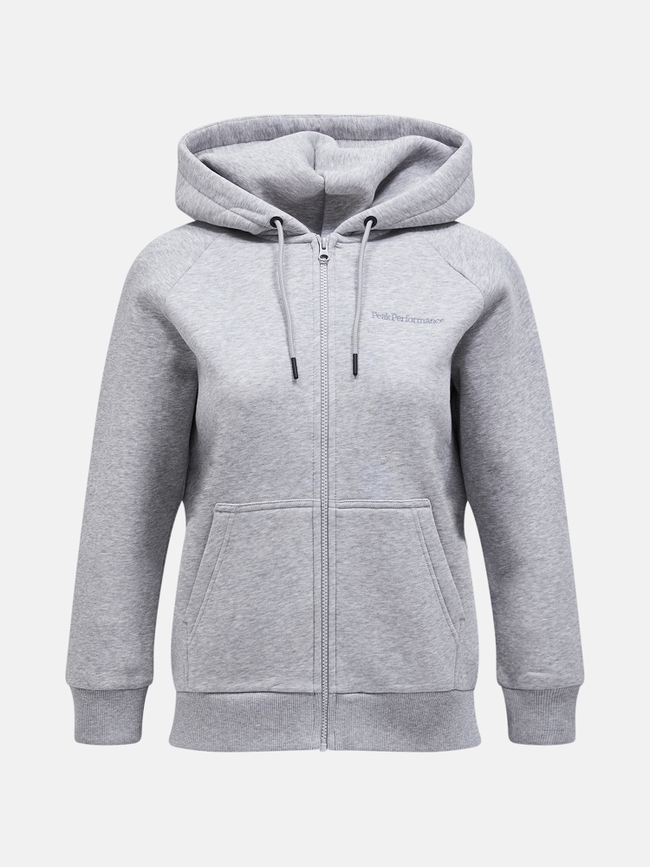 Original Small Logo Zip Hood Women