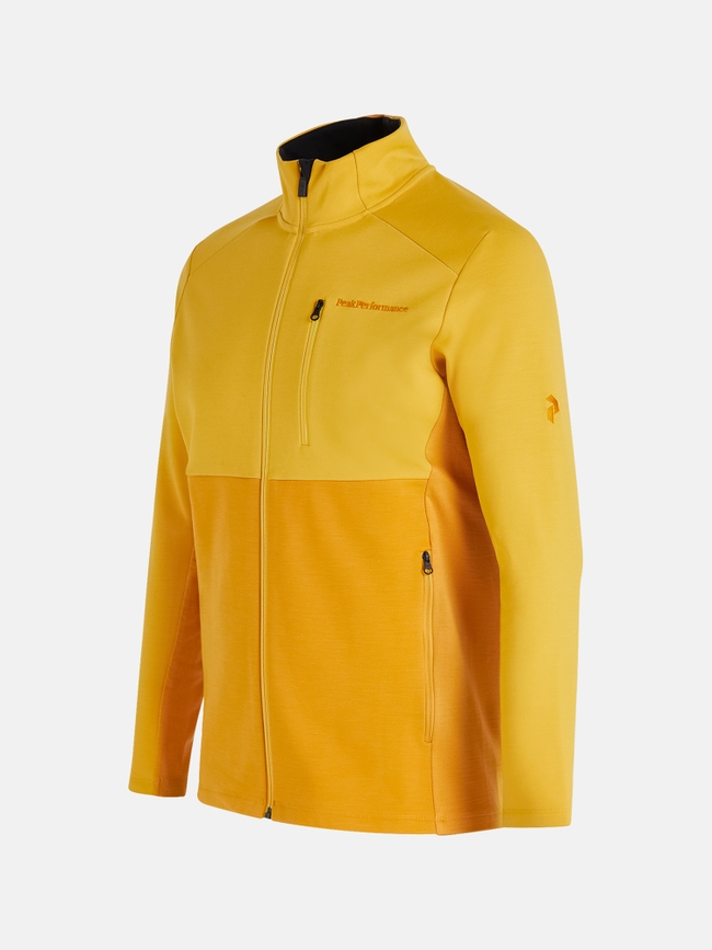 Vertical Mid Zip Jacket Men