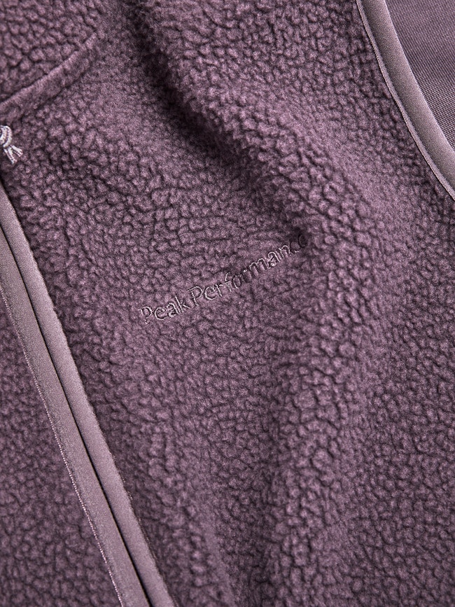 Pile Zip Vest Women