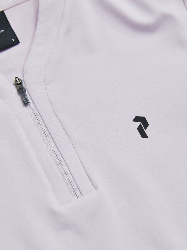 Turf Zip Short Sleeve Top Women