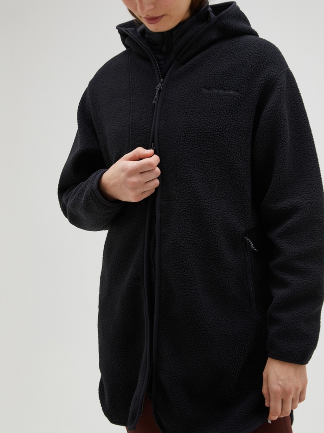 Pile Long Zip Women