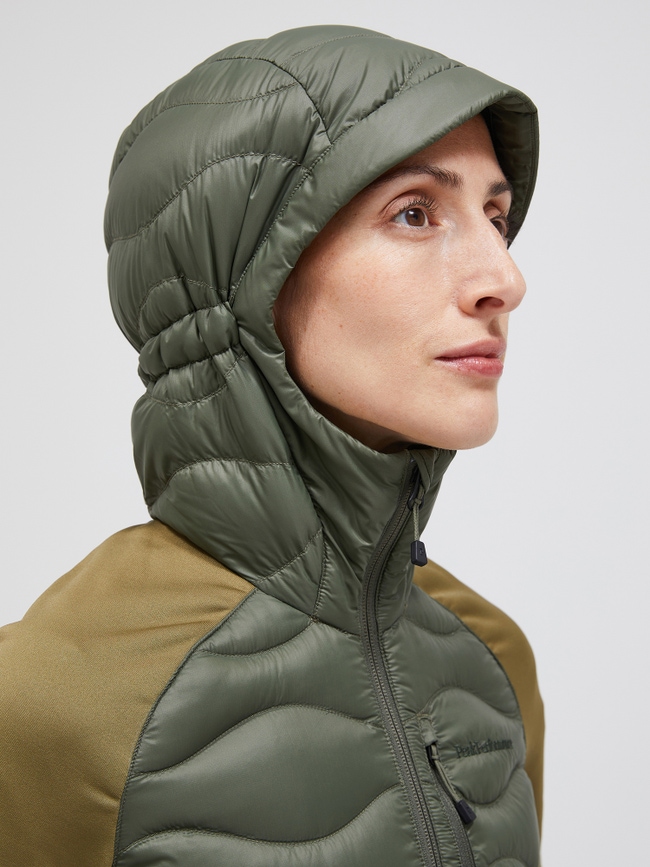 Helium Hybrid Down Hood Jacket Women