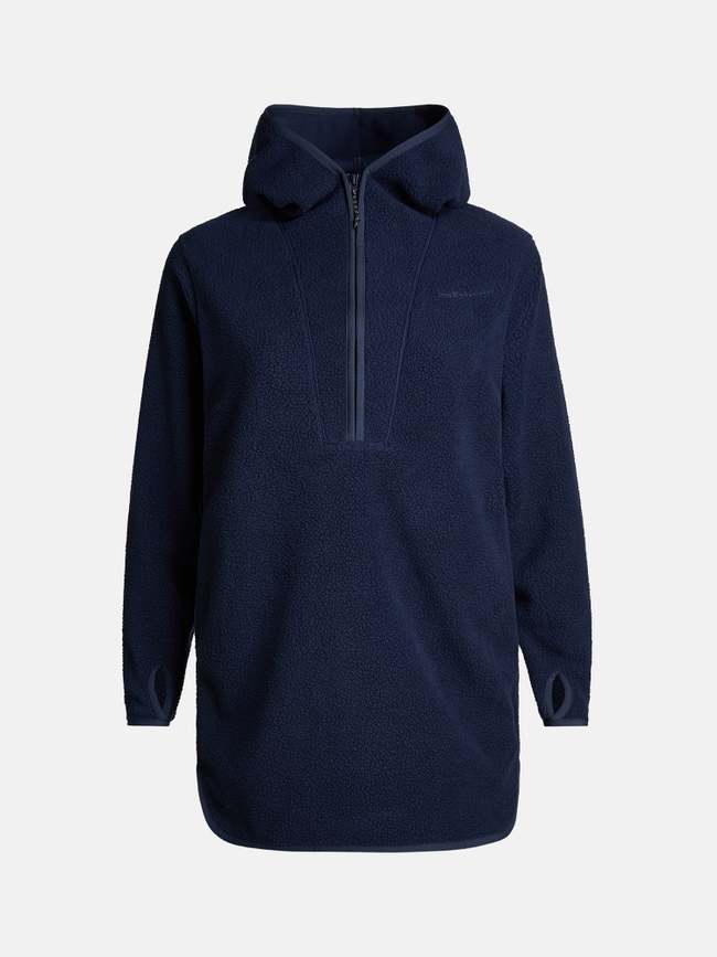 Long Pile Anorak Women