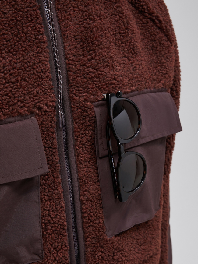 Heavy Pile Oversized Jacket Men