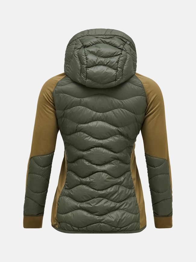 Helium Hybrid Down Hood Jacket Women