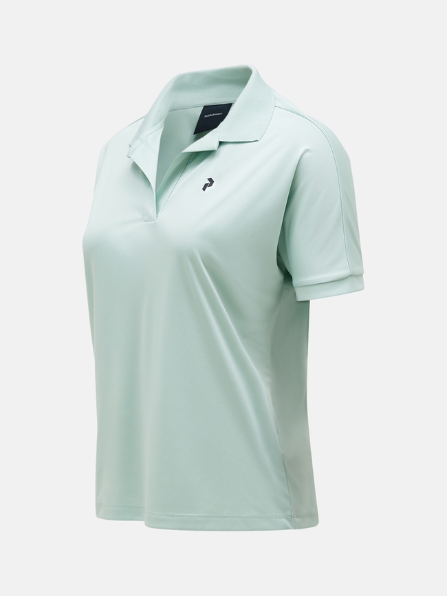 Illusion Short Sleeve Polo Women