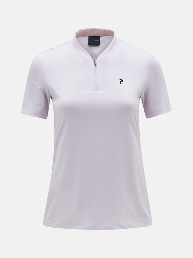 Turf Zip Short Sleeve Top Women