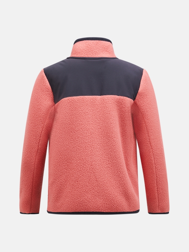 Fleece Full Zip T-Neck Junior