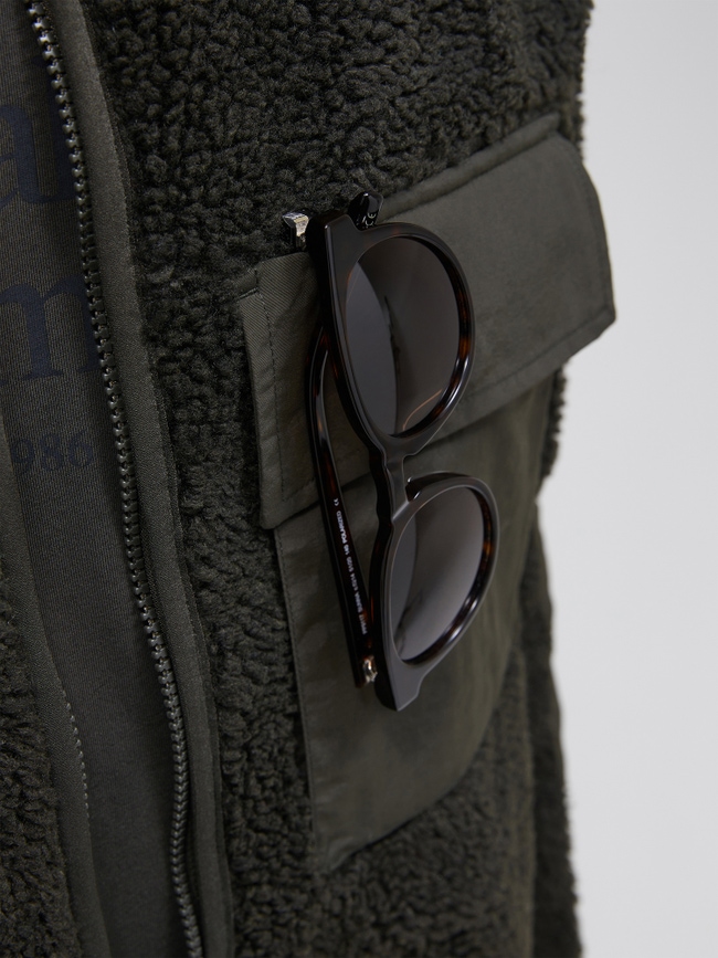 Heavy Pile Oversized Jacket Men