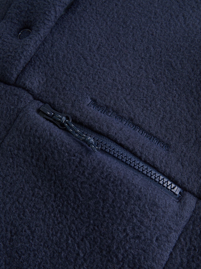 Fleece Snap T-Neck Women