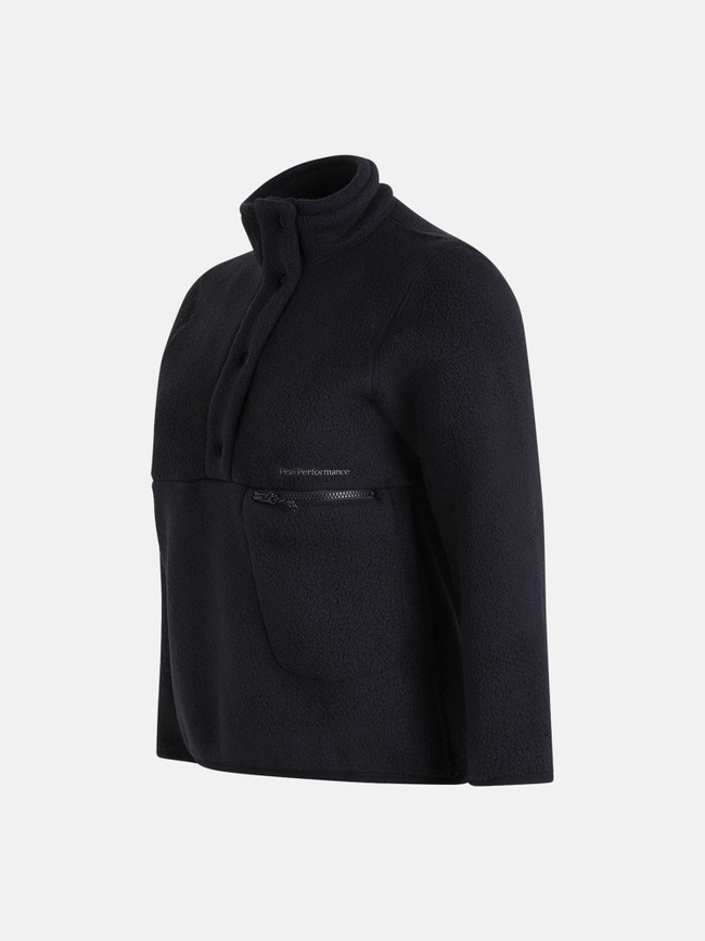 Fleece Snap T-Neck Women