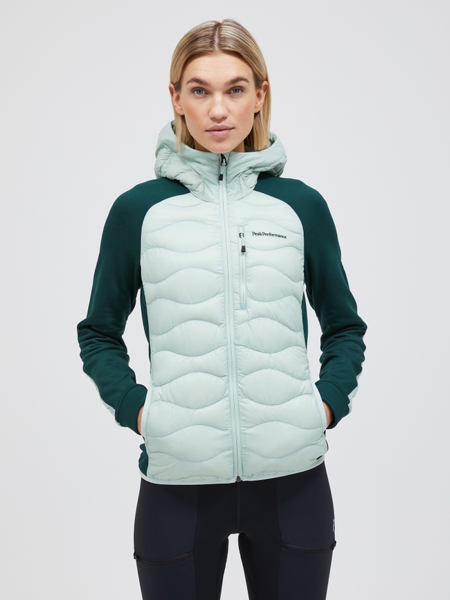 Helium Hybrid Down Hood Jacket Women
