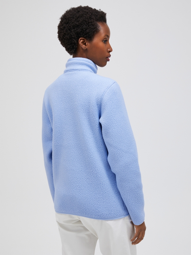 Fleece Snap T-Neck Women