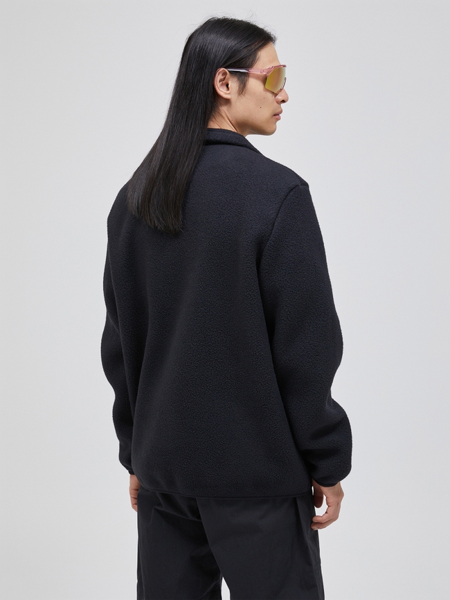 Fleece Snap T-Neck Men