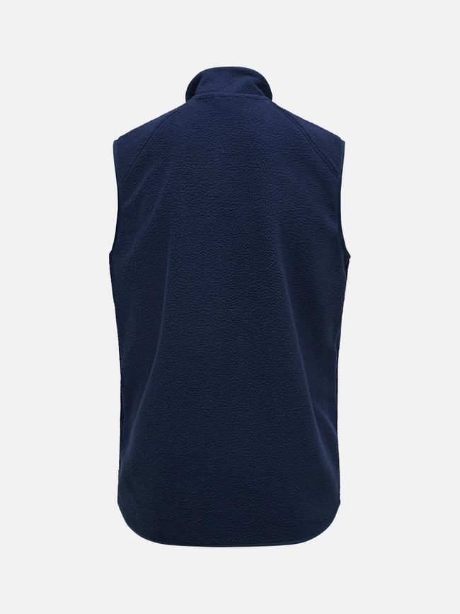 Pile Zip Vest Men