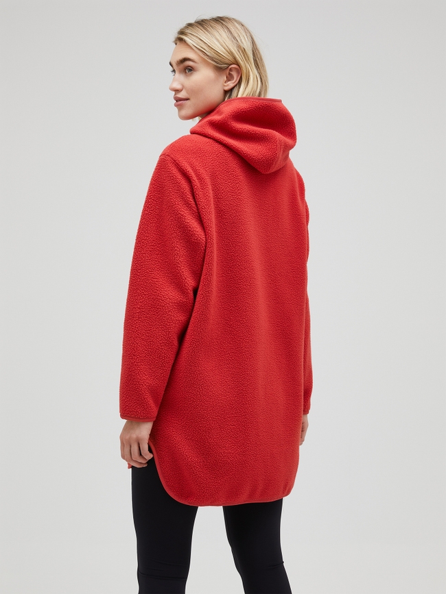 Pile Long Zip Women