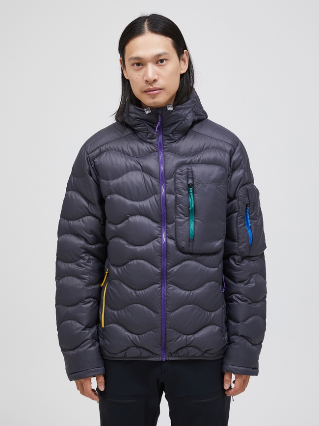 Helium Utility Down Hood Jacket Men