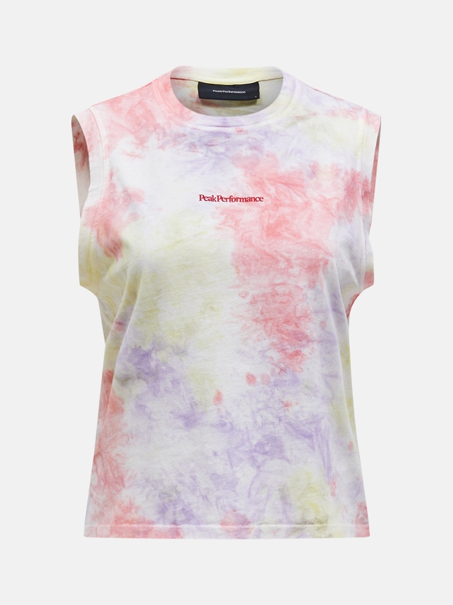 Tie Dye Sleeveless T-shirt Women