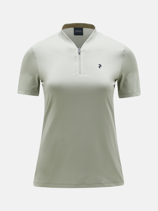 Turf Zip Short Sleeve Top Women