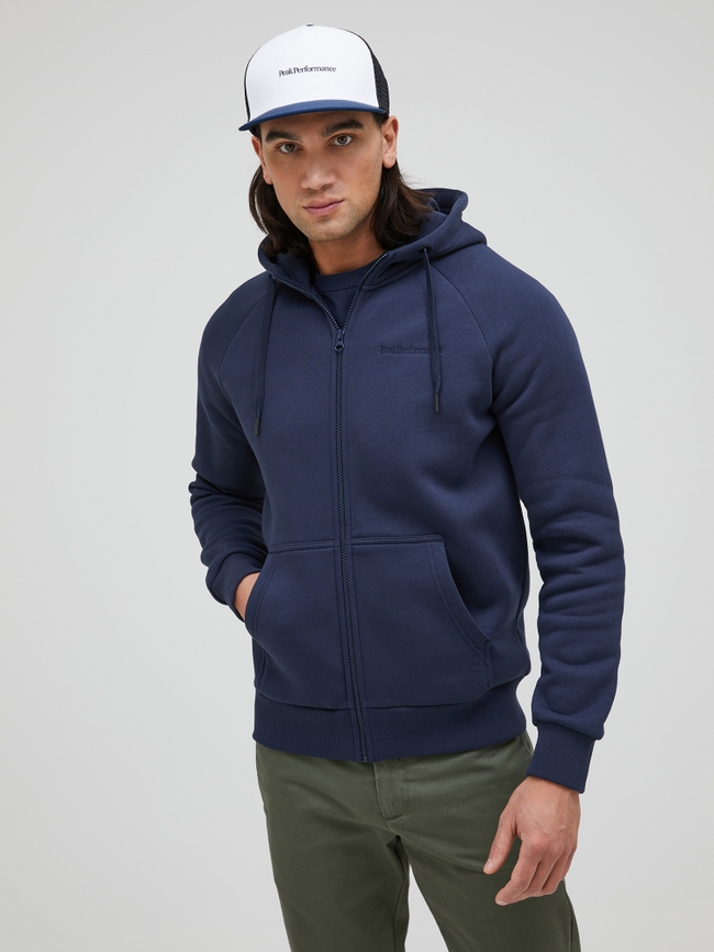Original Small Logo Zip Hood Men