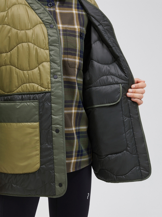 Quilted Oversized Liner Women