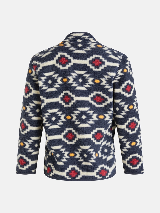 Fleece Snap Cardigan Women