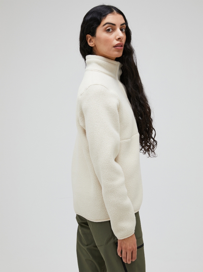 Fleece Snap T-Neck Women