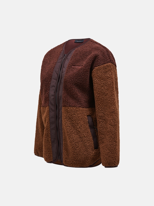 Heavy Pile Oversized Cardigan Women