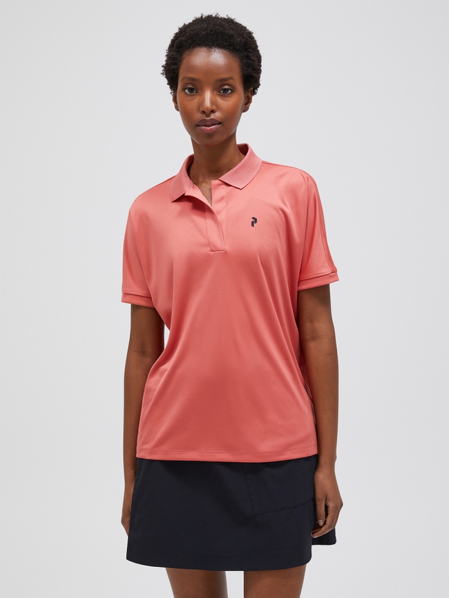 Illusion Short Sleeve Polo Women